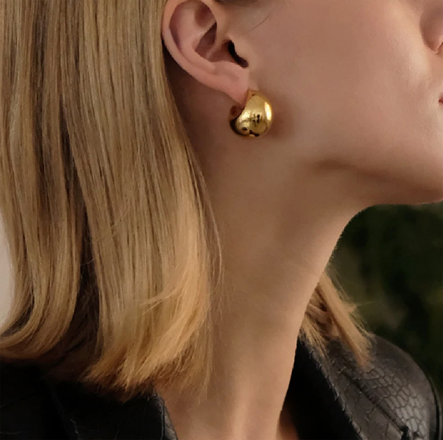 earrings, gold earrings for women, gold stud earrings, gold statement earrings, Hoop earrings for women, gold earrings for women, small hoops, big hoop earrings, DROP EARRINGS ON MODEL