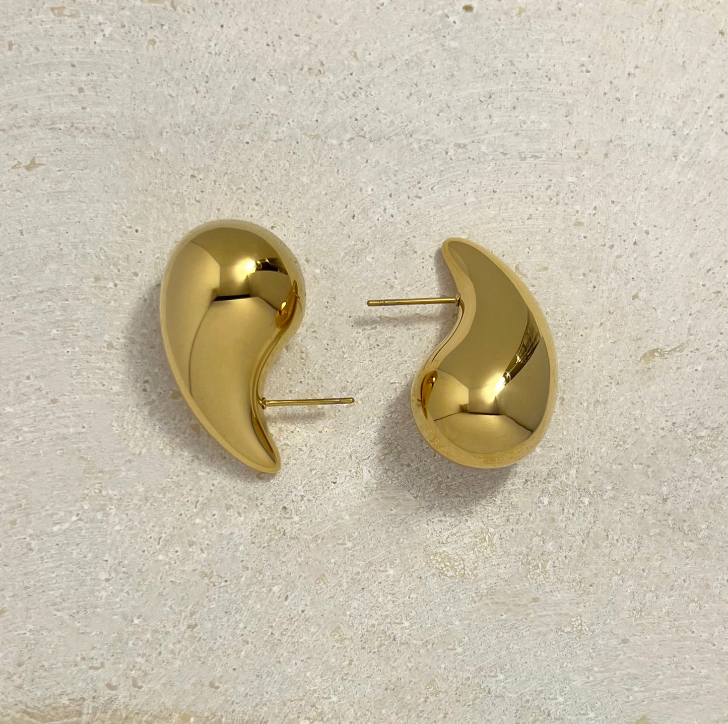 Lola Gold Chunky Drop Earrings