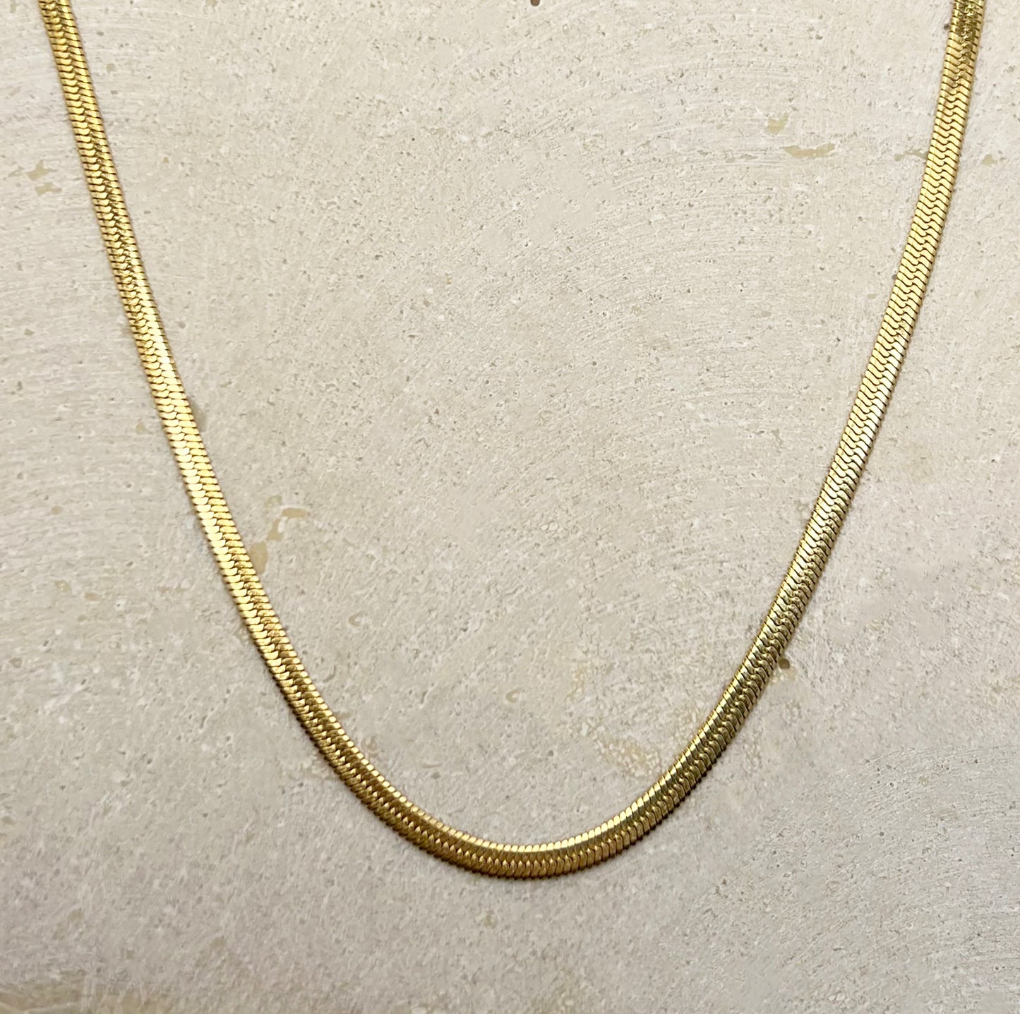 Bella Gold Snake Chain Necklace