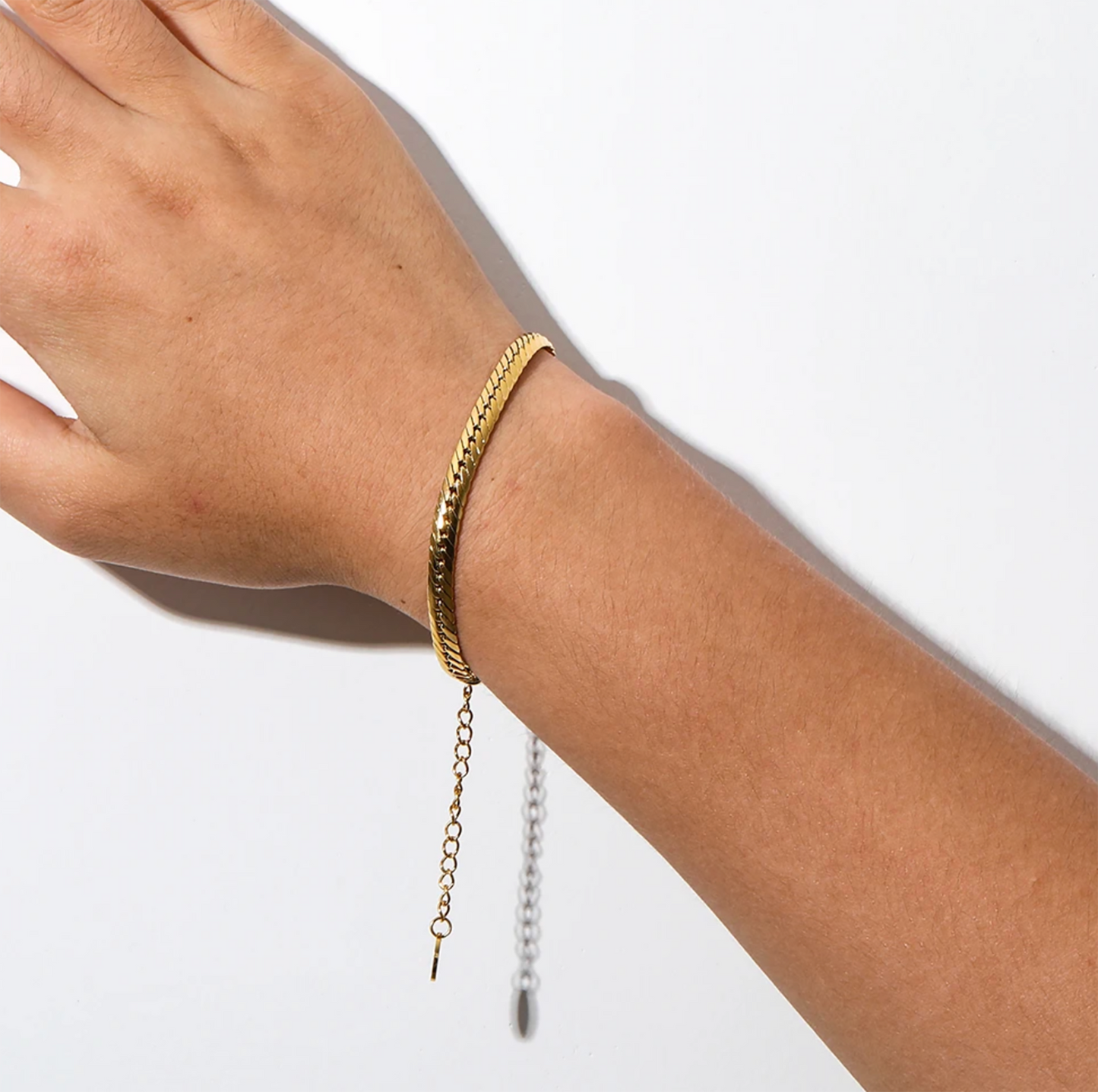 Summer Gold Snake Chain Bracelet