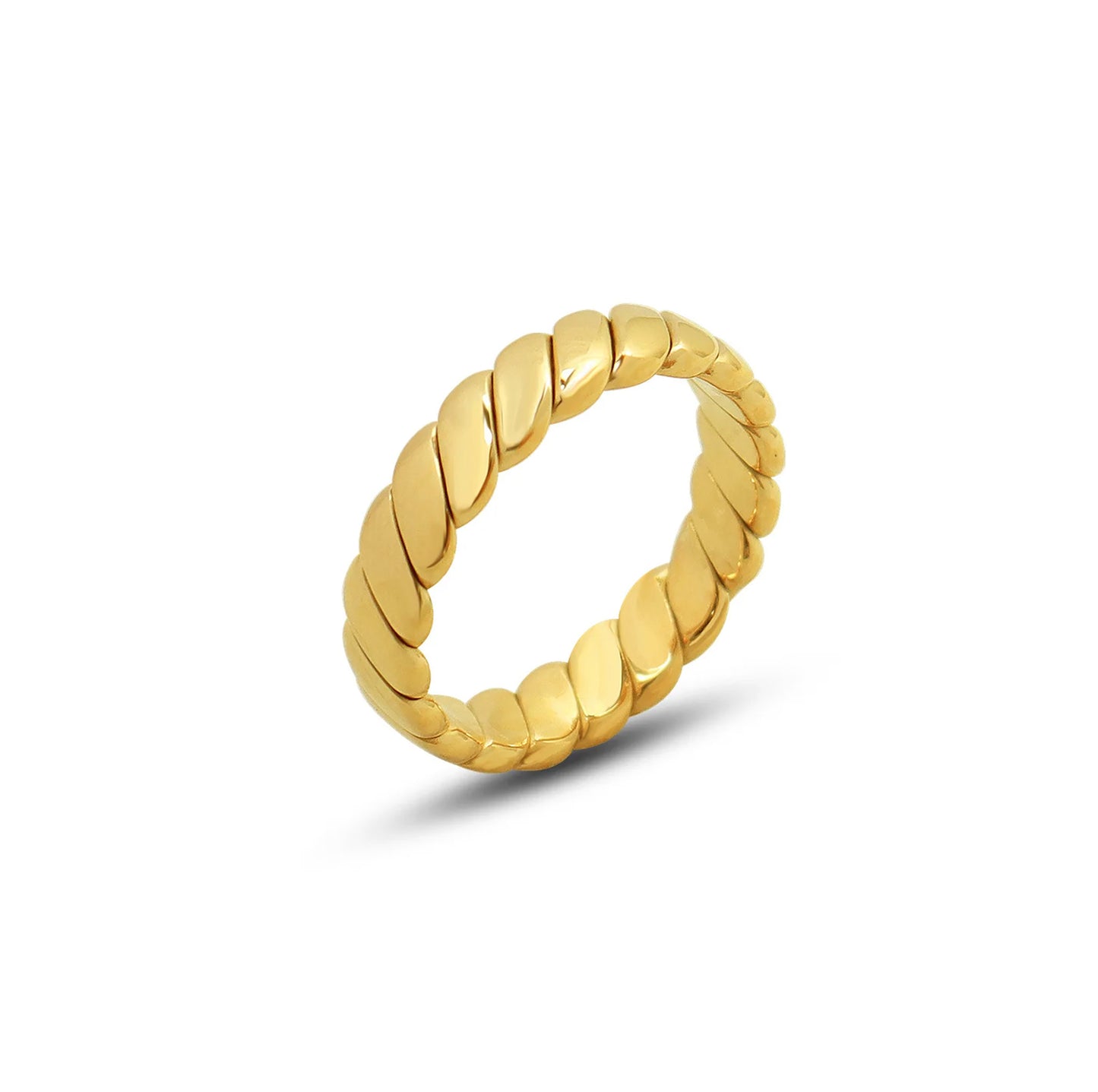 Lexi Gold Twisted Rope Ring