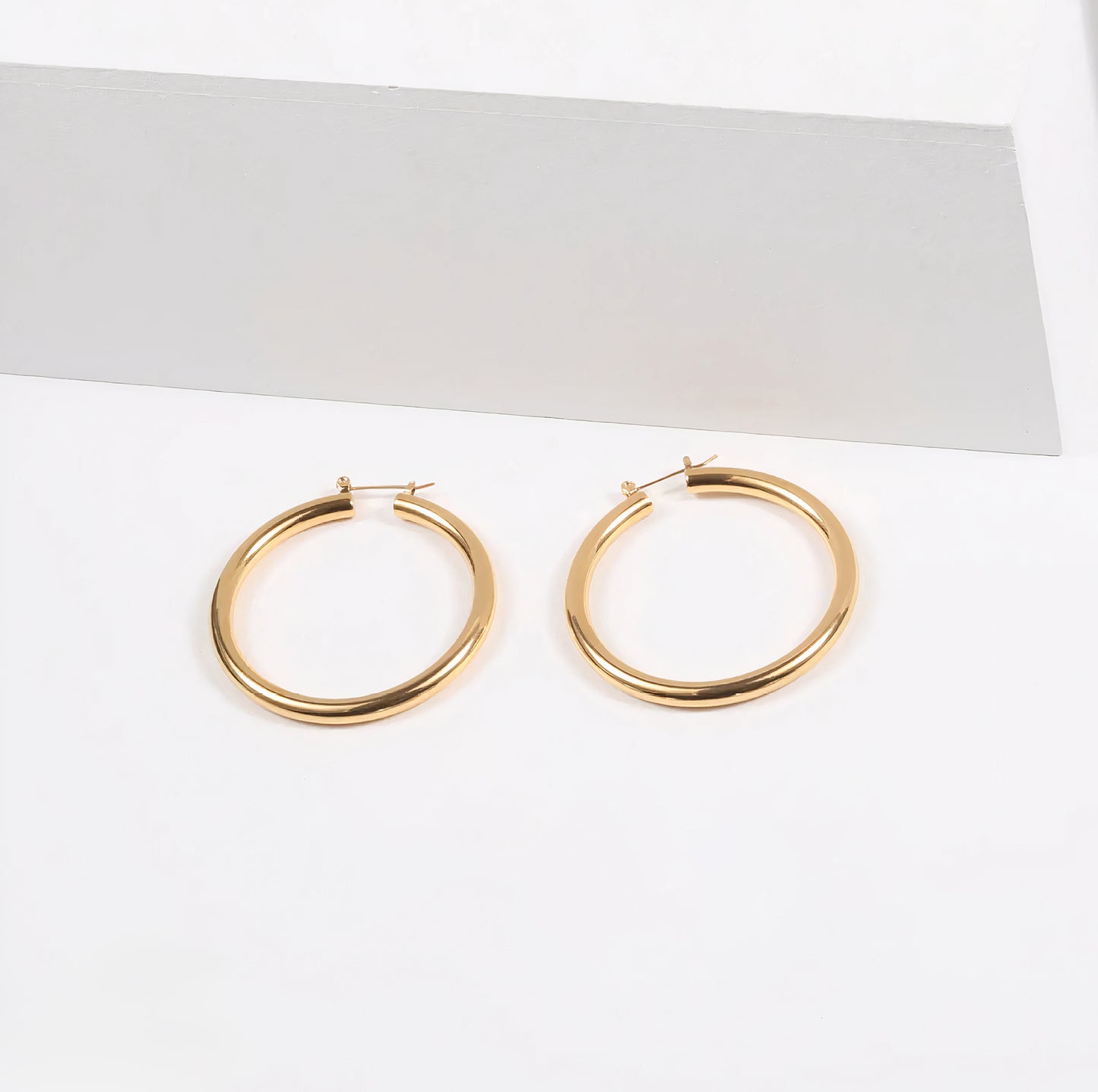 Stella Gold Big Hoop Earrings